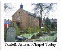 Toxeth Ancient Chapel Today